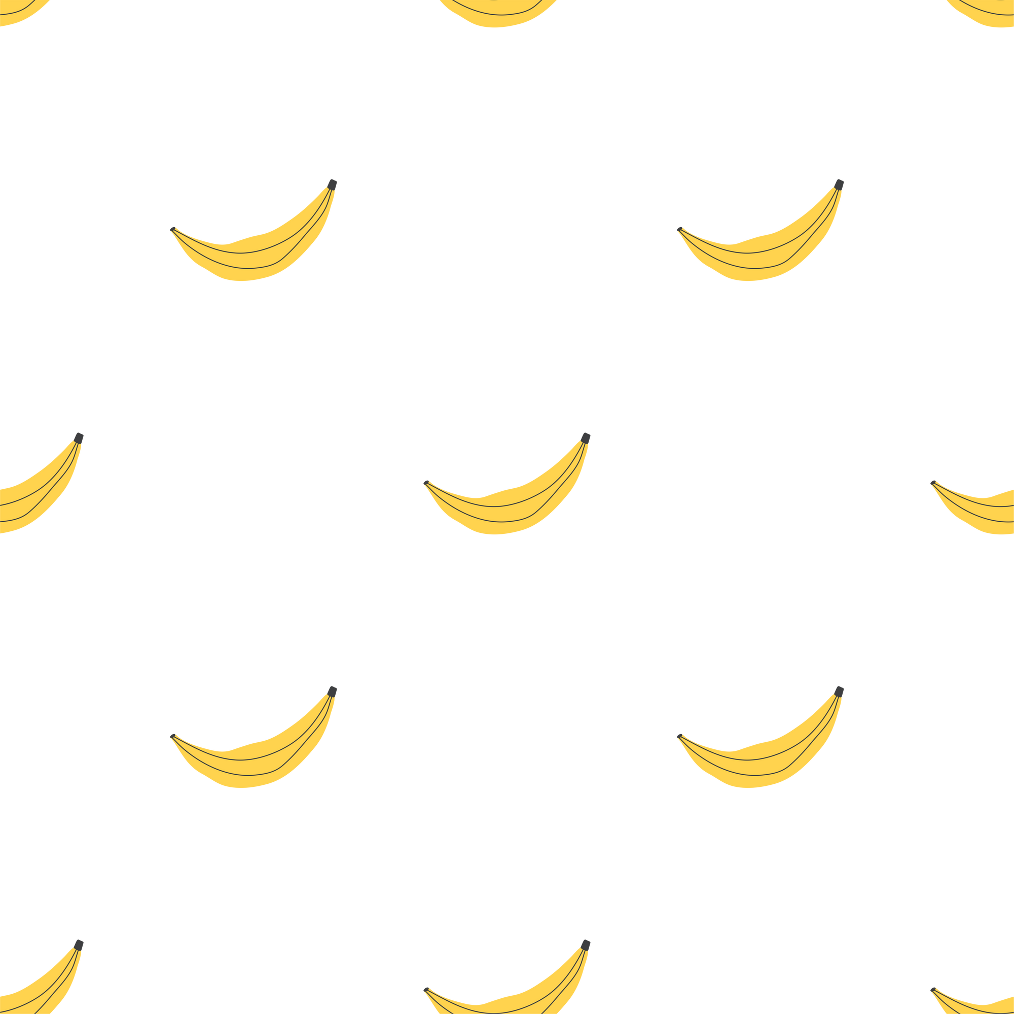 Yellow Banana Cartoon